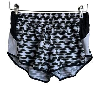 Nike Racer 2 Black and White Dri-Fit Running Shorts